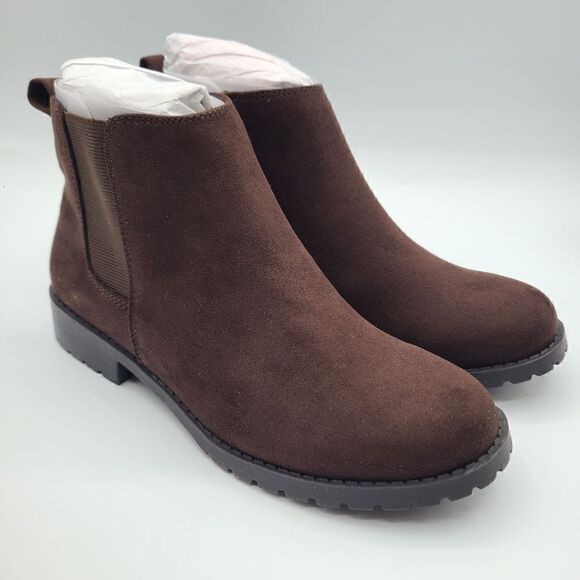 NWT Sonoma Dark Brown Womens Ankle Boots Size 6 - Picture 1 of 5